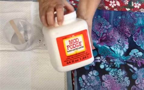 acrylic paint over mod podge|acrylic paint sealer podge.